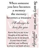 Woodware Clear Stamps - Treasured Thoughts