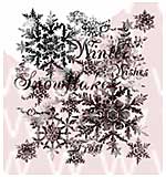 WA16 Woodware Clear Stamps - Snowflakes
