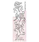 SO: WA16 Woodware Clear Stamps - Gingerbread Men