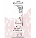 SO: WA16 Woodware Clear Stamps - The Post Box