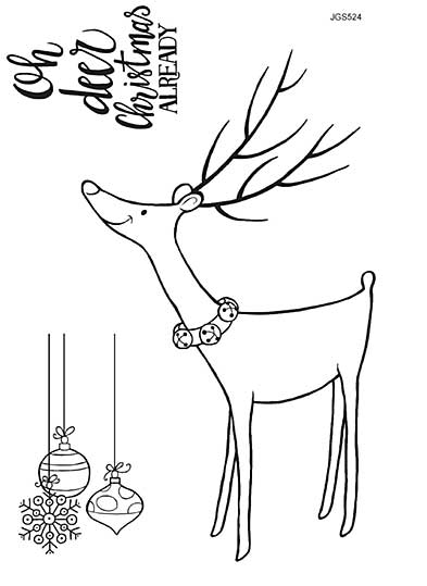 SO: Woodware Clear Magic Singles - Reindeer Bells
