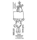 SO: Woodware Clear Stamps - Party Giraffe