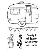 Woodware Clear Singles - Caravan
