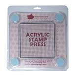 SO: Woodware Acrylic Stamp Press 12cm x 12cm Grid