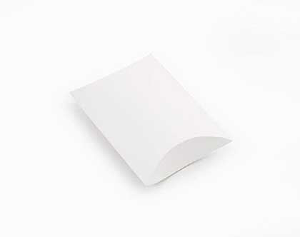 SO: Woodware Pillow Box Blanks WHITE - Recylced (12 pack)
