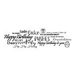 Woodware Clear Singles - All About Birthdays Woodware Clear Singles - All About Birthdays