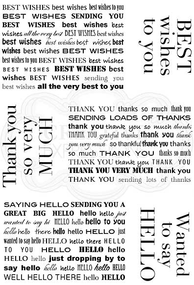 SO: Woodware Clear Singles Mini Background Greetings