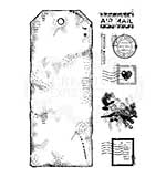 SO: A5 Large Postal Tag, Woodware Clear Singles Stamp [1019]