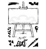 SO: Woodware Clear Singles Art Easel A5 Stamp [WW2001]