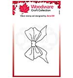 Woodware Clear Singles Mini Big Bow Stamp (3.8 x 2.6)