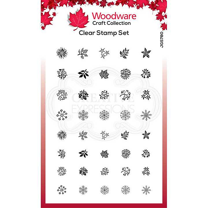 Woodware Clear Singles Bubble Tops Stamp (4 x 6)