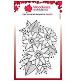 Woodware Clear Singles Passion Flower Stamp (4x6)