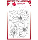 SO: Woodware Clear Singles Clematis Stamp (4x6)