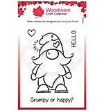 Woodware Clear Singles Gnome 3.8 in x 2.6 in Stamp