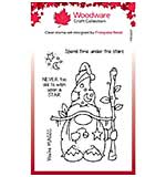 Woodware Clear Singles Celestial Wizard Stamp Set (4x6)