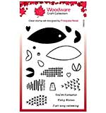 SO: Woodware Clear Singles Build A Fish Stamp Set (6 in x 8 in)
