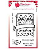 SO: Woodware Clear Singles Sardine Tin Stamp Set (4 in x 6 in)