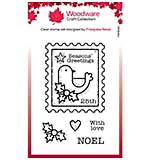 Woodware Clear Singles - Bird Post (3x4 Stamp)