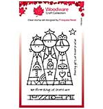 Woodware Clear Singles Three Kings Stamp FR22 (4x6)