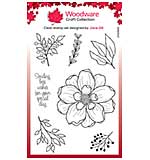 Woodware Clear Singles Arrange Me 4 in x 6 in Stamp