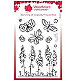 Woodware Clear Singles Garden Border 4 in x 6 in Stamp