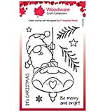 Woodware Clear Singles Funtime Gnome Stamp Set (4x6)