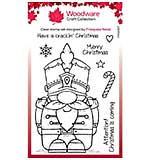 Woodware Clear Singles Nutcracker Gnome Stamp Set (4x6)