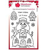 SO: Woodware Clear Singles Snow Gnomes Stamp Set (4x6)