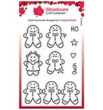 SO: Woodware Clear Singles Tiny Gingerbread Men Stamp (3x4)