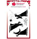 Woodware Clear Singles Bringing Gifts 4 in x 6 in Stamp