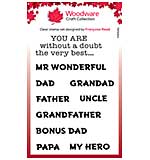 Woodware Very Best Clear Stamps
