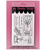 SO: MFT Clear Stamp Set - Bunny Slippers