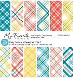 My Favorite Things Party Plaid 6x6 Inch Paper Pad