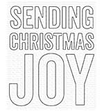 My Favorite Things Sending Christmas Joy Die-namics