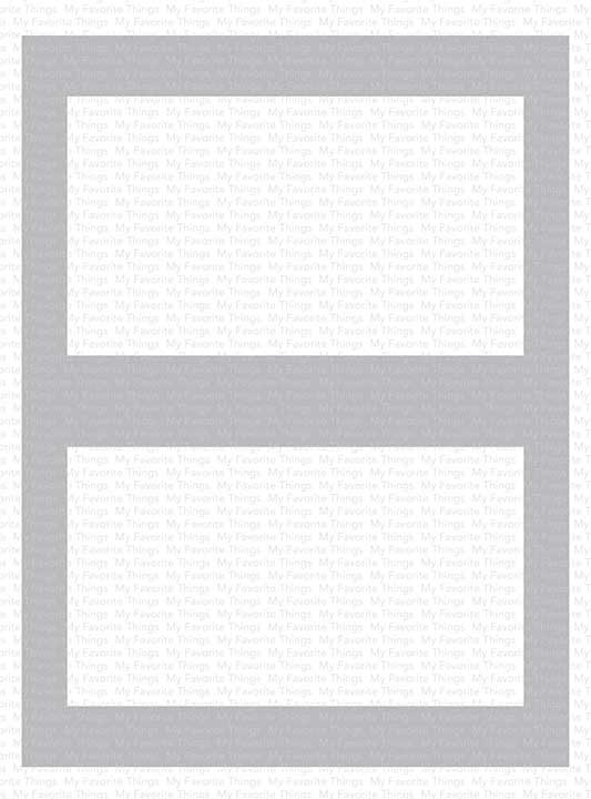 My Favorite Things Smart Mask - Center Strip Stencil