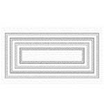 My Favorite Things Mini Slimline Double Stitched Rectangle STAX Die-namics