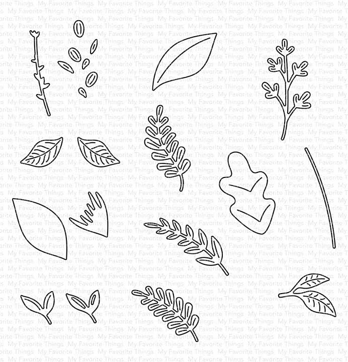 My Favorite Things Complementary Greenery Die-namics