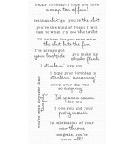 Toilet Talk Clear Stamps