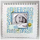 SO: 10x10 - Moment and Memories Thirteen Month Calendar - Baby Boy