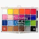 SO: Chalk Set - 24 Vibrant Colours - Decorating Chalks for a pastel