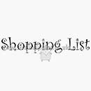SO: Shopping List (curly text)