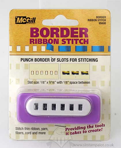 SO: Punch - McGill Ribbon Stitch / Film Strip Border Punch