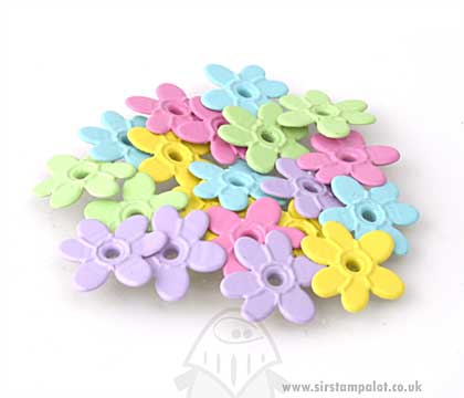 SO: Quicklets Eyelets - Flowers - Pastel (no setter required)