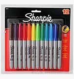 SO: Sharpie Fine Point Permanent Markers - 12 Pen Brights