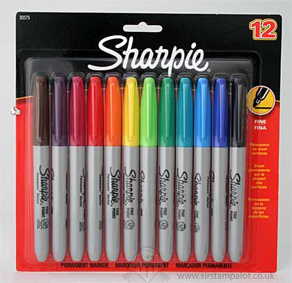 SO: Sharpie Fine Point Permanent Markers - 12 Pen Brights