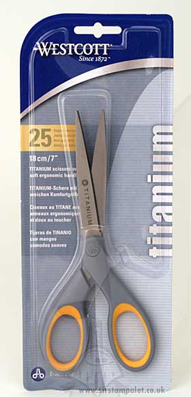 SO: Titanium Crafting Scissors - 7 inch - 18cm