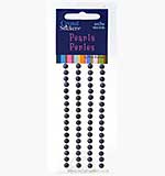 SO: Crystal Stickers - Pearls Perles - 5mm Charcoal