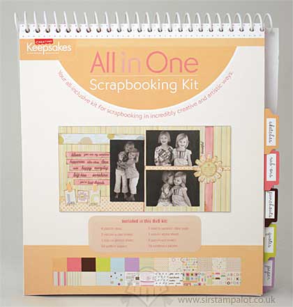SO: All in One Scrapbooking Kit - Leaves (8 x 8)