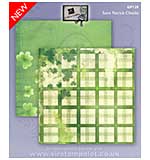 SO: BC Glitter Paper - Saint Patrick Checks (12x12)