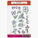 SO: Our Craft Lounge - Cling Stamp set - Spring Garden